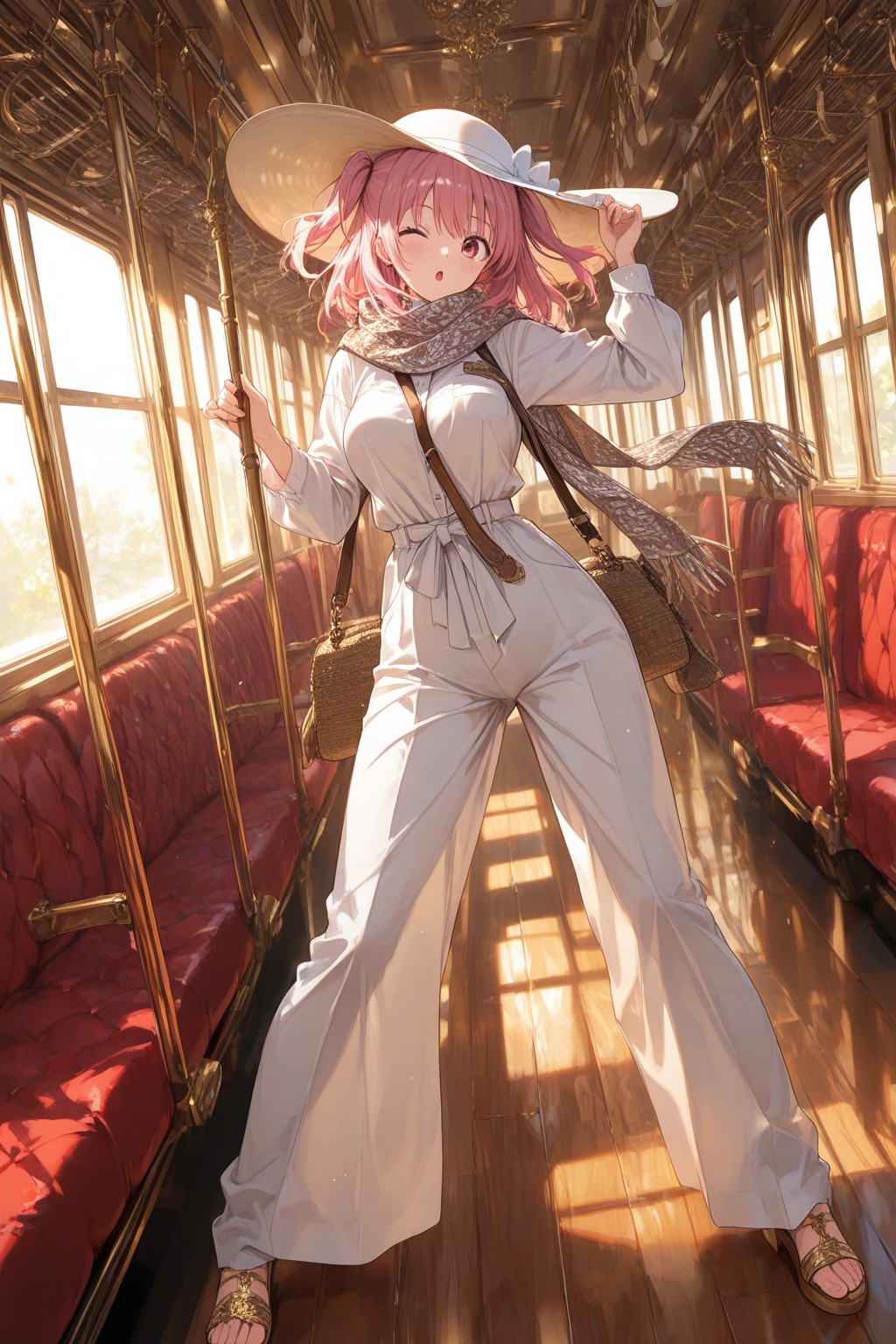 シルクスカーフのお姉さん♡ | の人気AIイラスト・グラビア