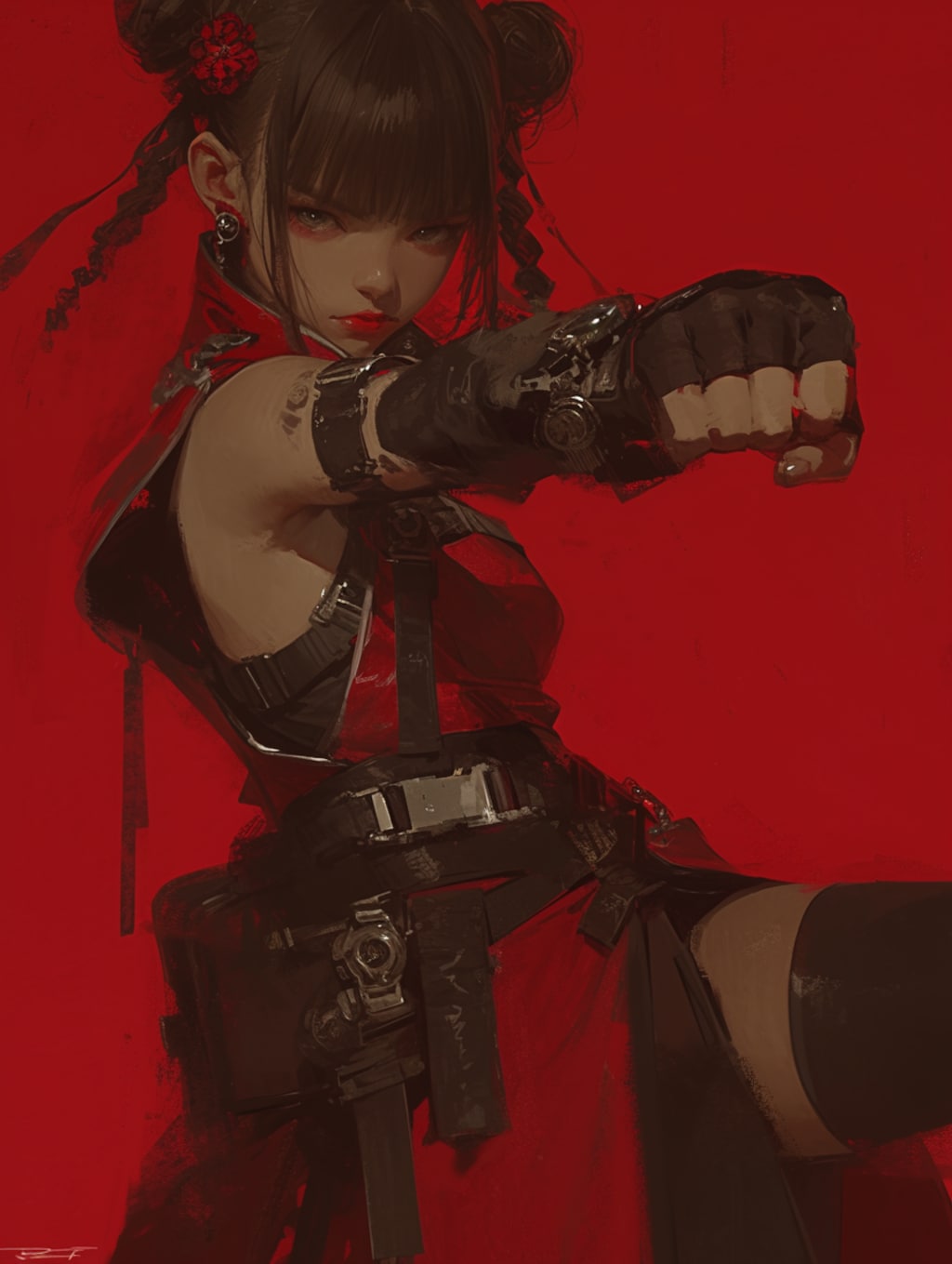 女炎之剑客 [红]