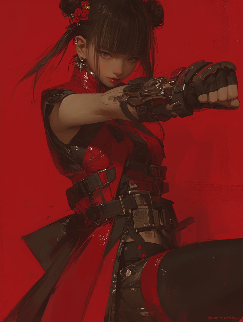 女炎之剑客 [红]