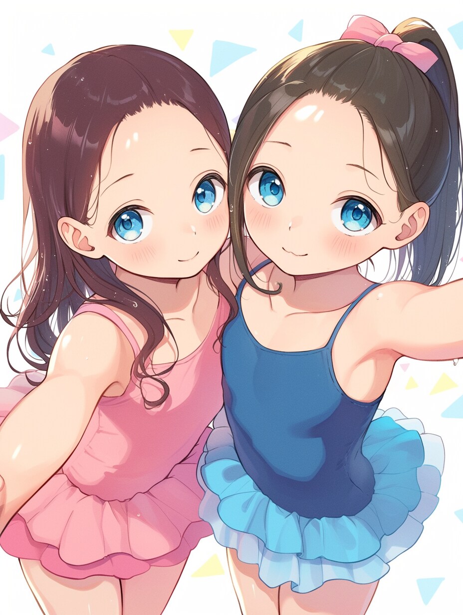 レオタード少女18 | の人気AIイラスト・グラビア