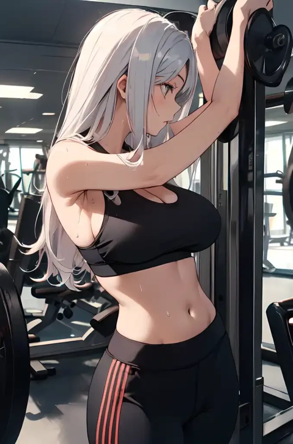 エクササイズ中……