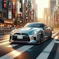 東京を駆け抜けるGT-R 3枚目