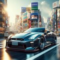 東京を駆け抜けるGT-R 2枚目