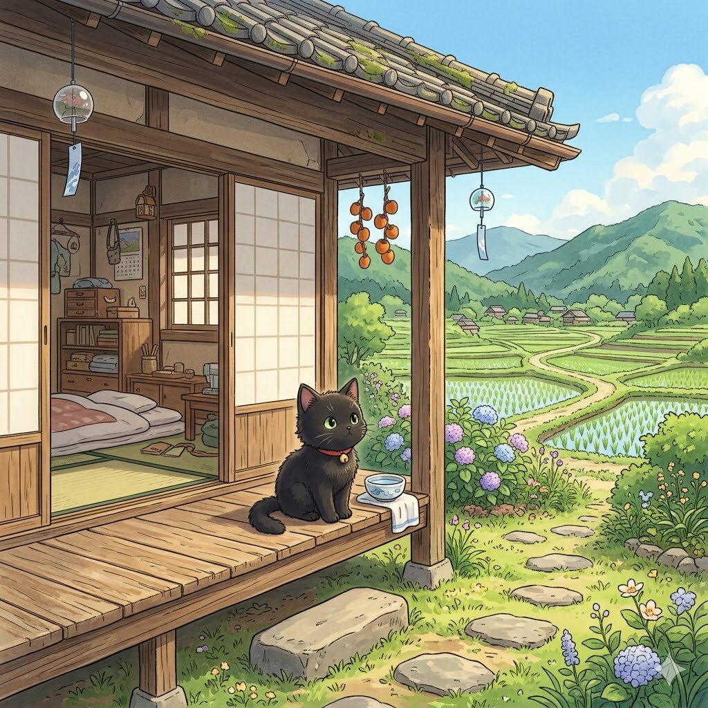 黒い子猫