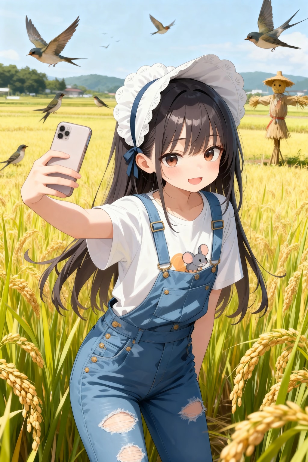 しっかりとお米を守ってね！