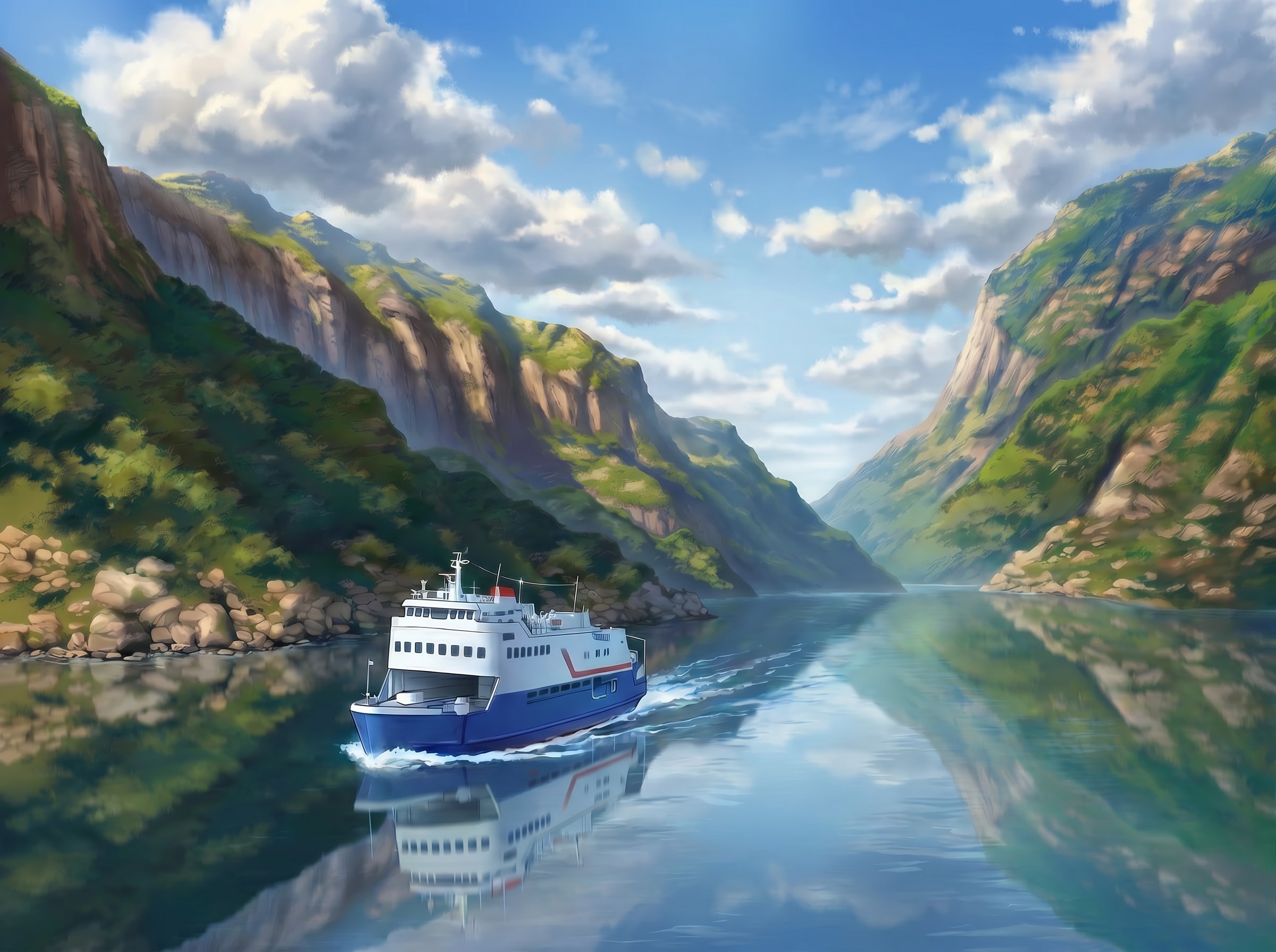 Nice boat.
