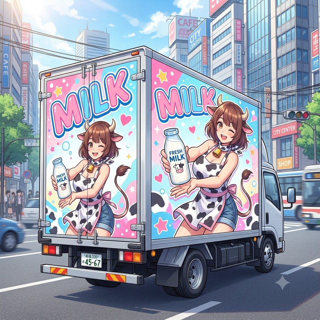 ミールク♪ミルク、ミールク濃厚♪