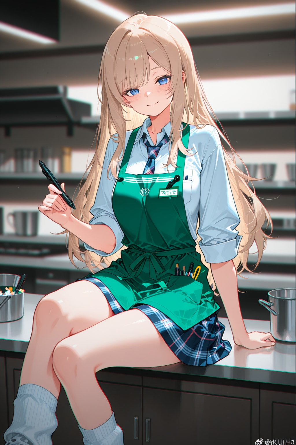 店員さん　制服159 | の人気AIイラスト・グラビア