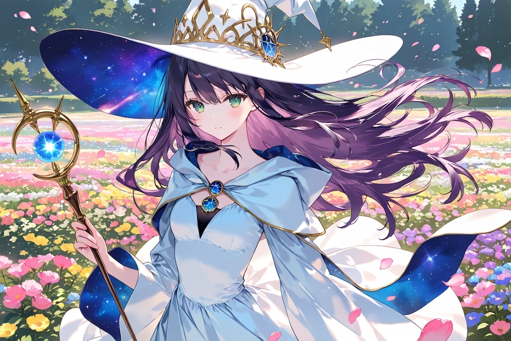 魔法使いLILACちゃんのお花畑
