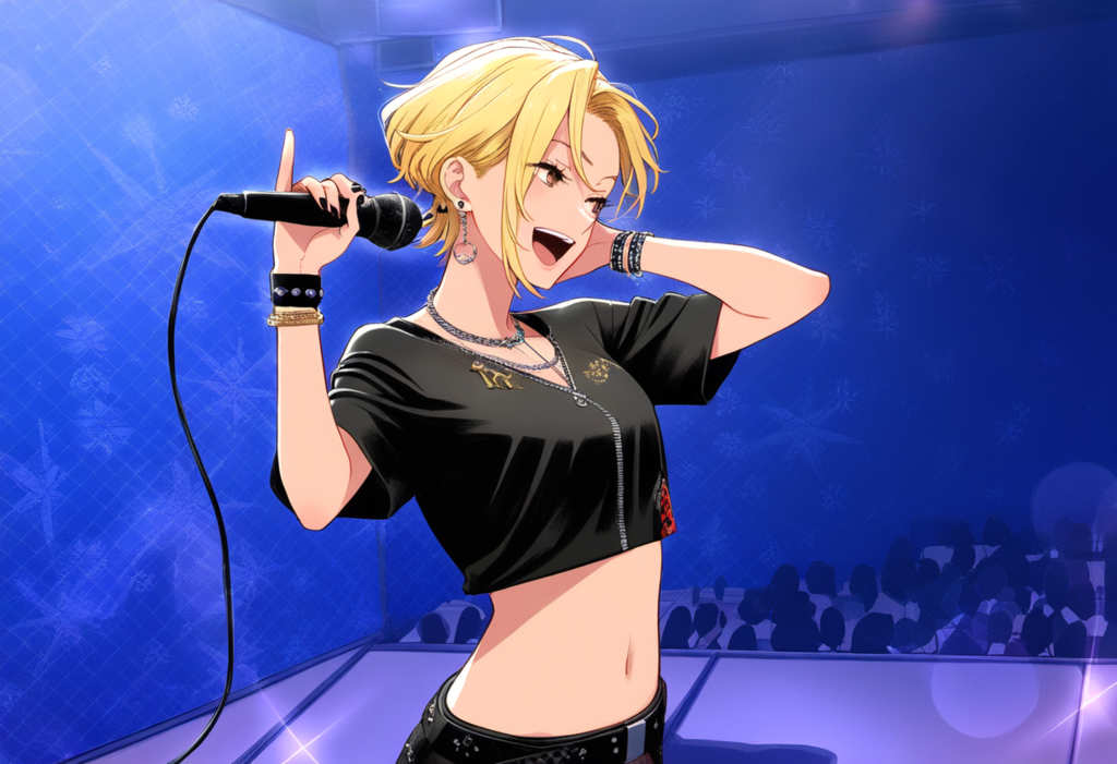 パンク系のお姉さん