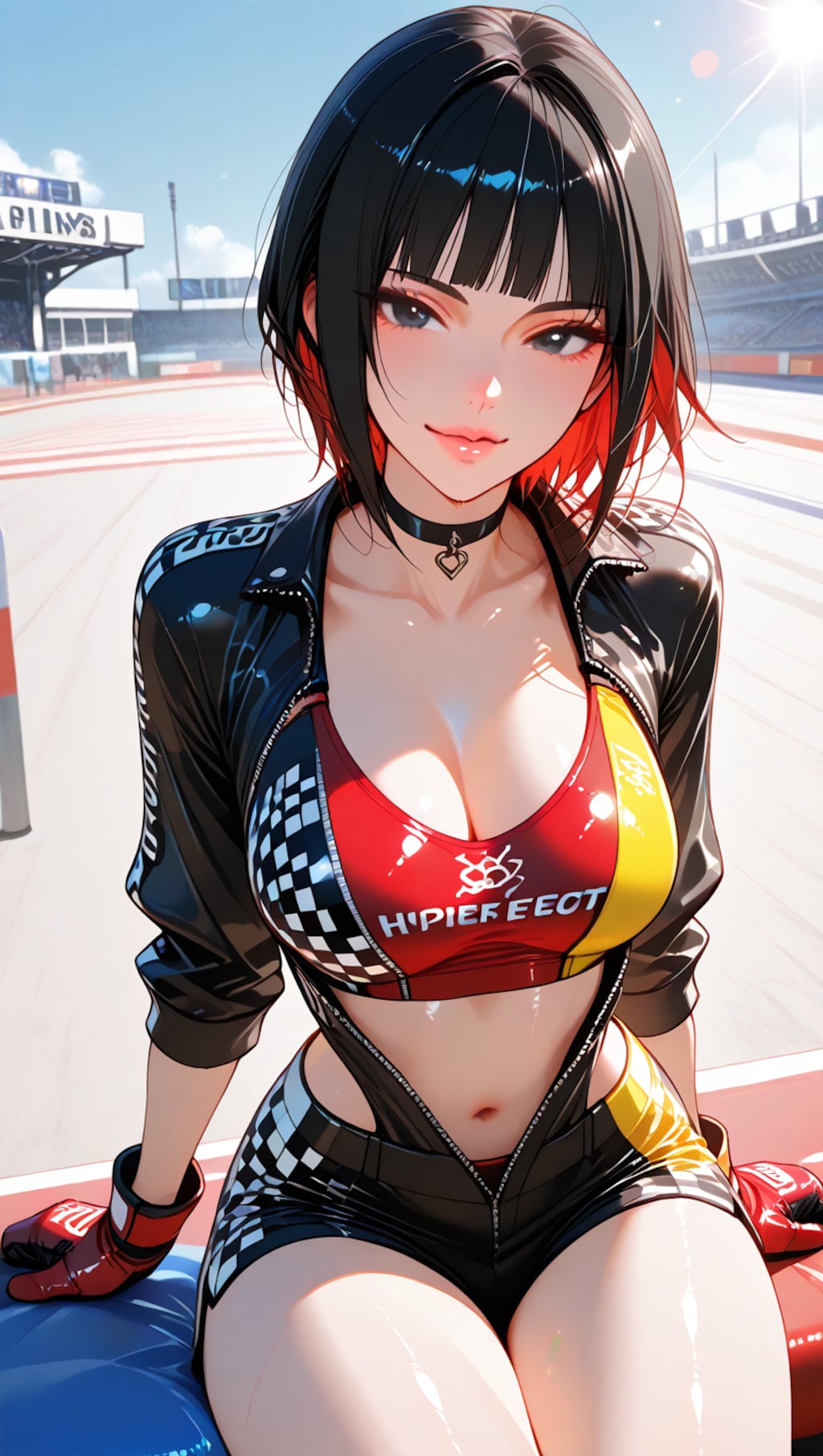 スタイリッシュなRQ（レースクイーン）