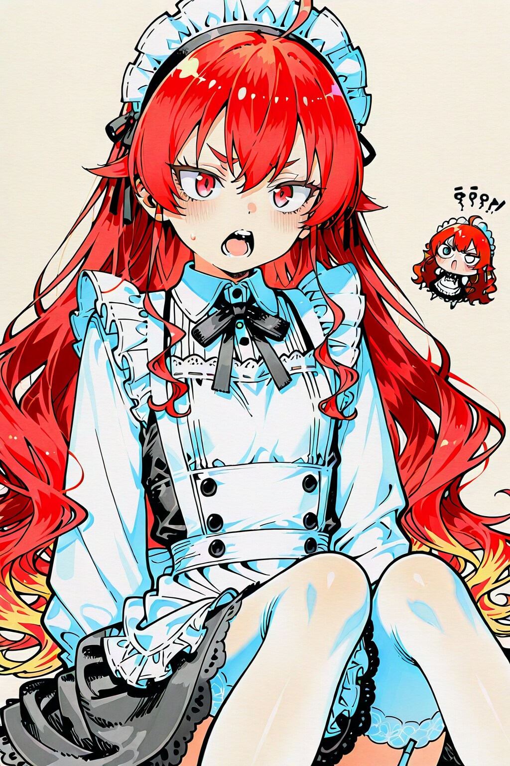 エリス、メイドになる