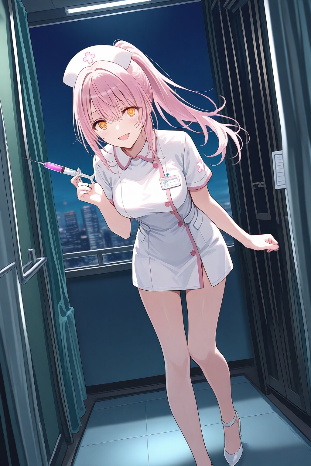 こんばんは。お注射の時間です❤