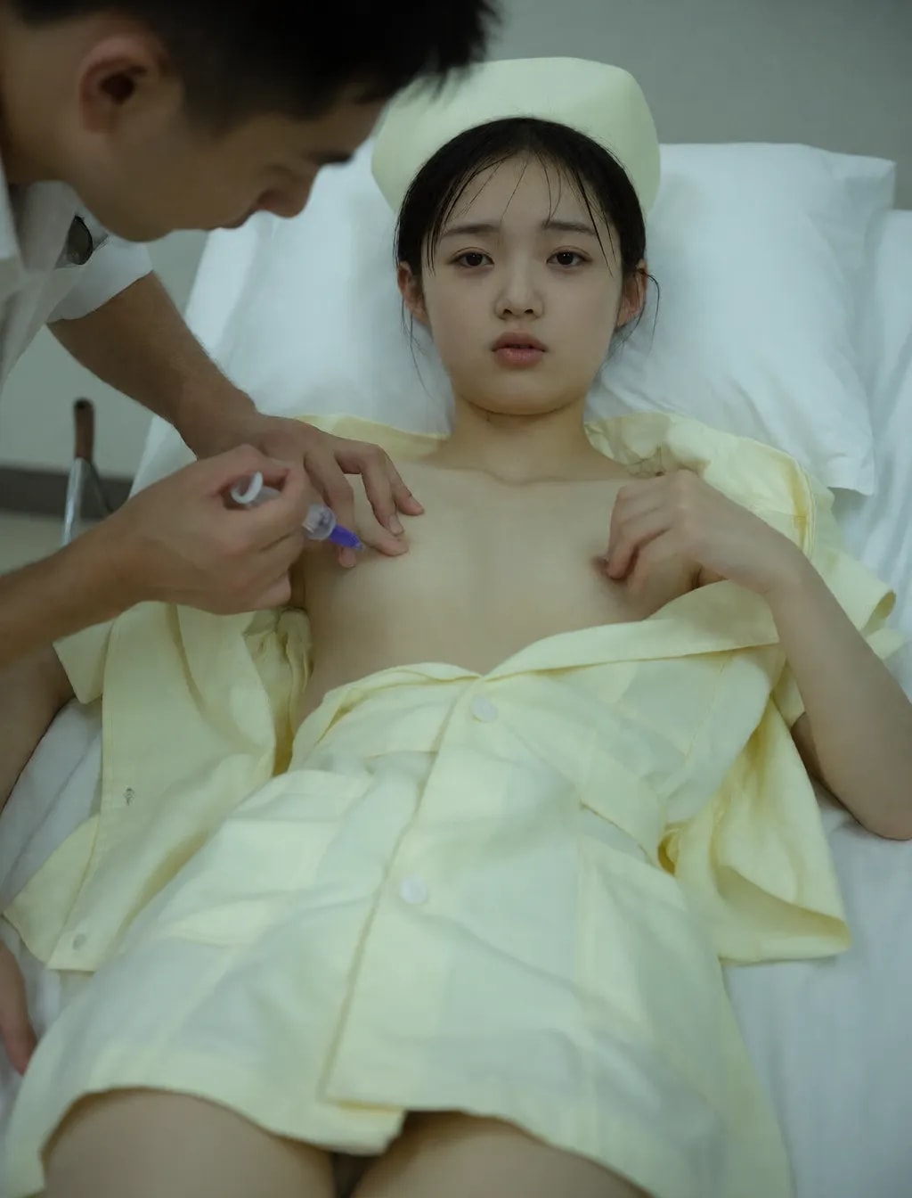 【ちょい閲覧注意】乳首に注射