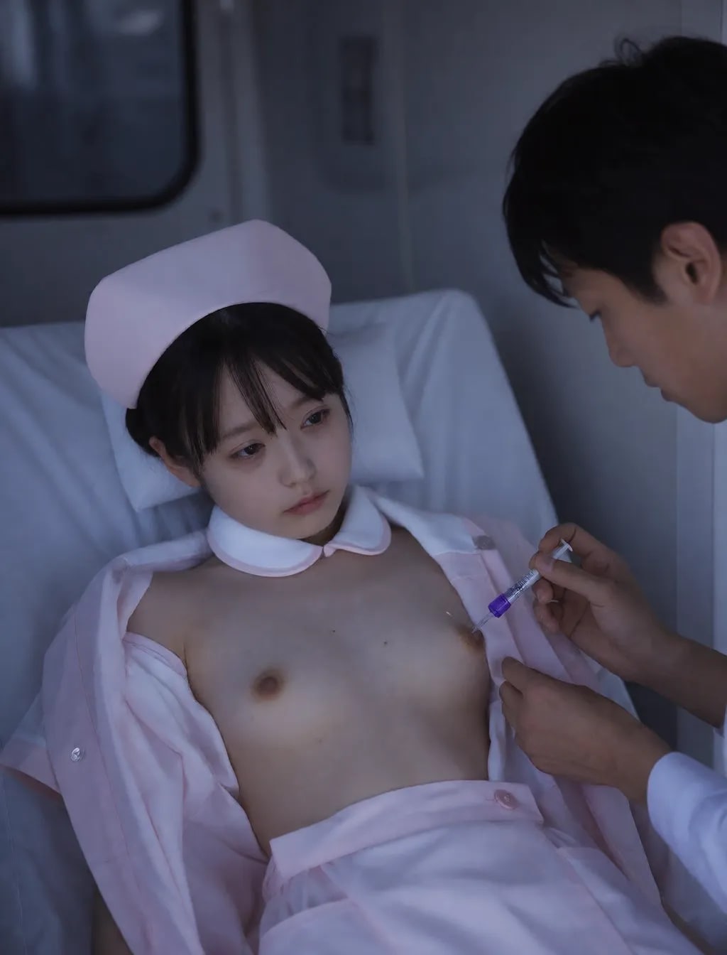 【ちょい閲覧注意】乳首に注射