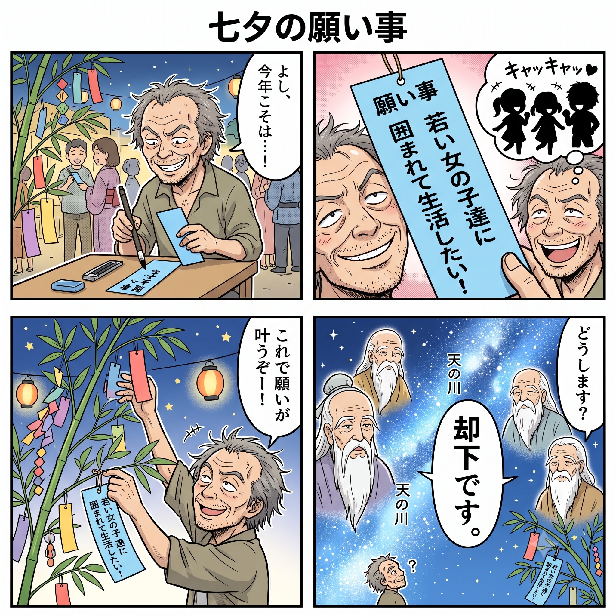 願い事　5枚