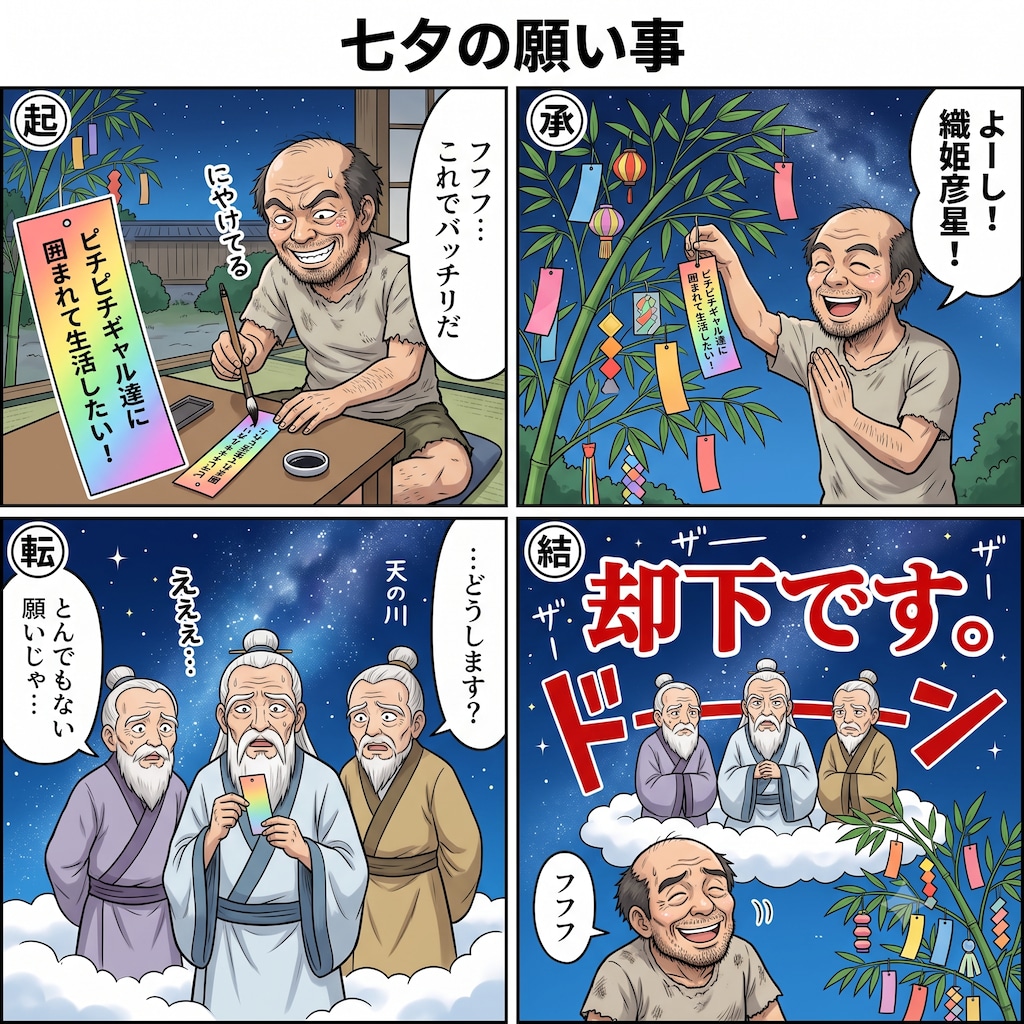 願い事　5枚