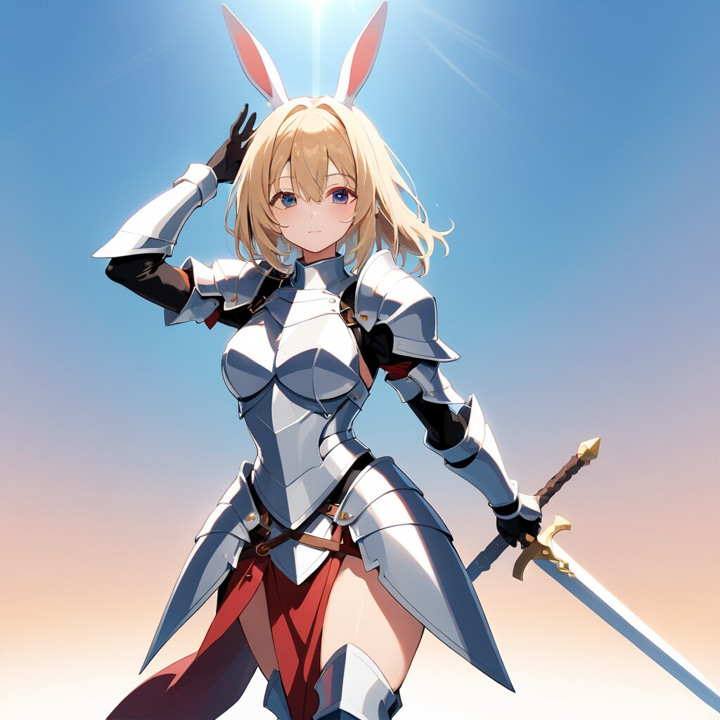 バニー騎士 | の人気AIイラスト・グラビア