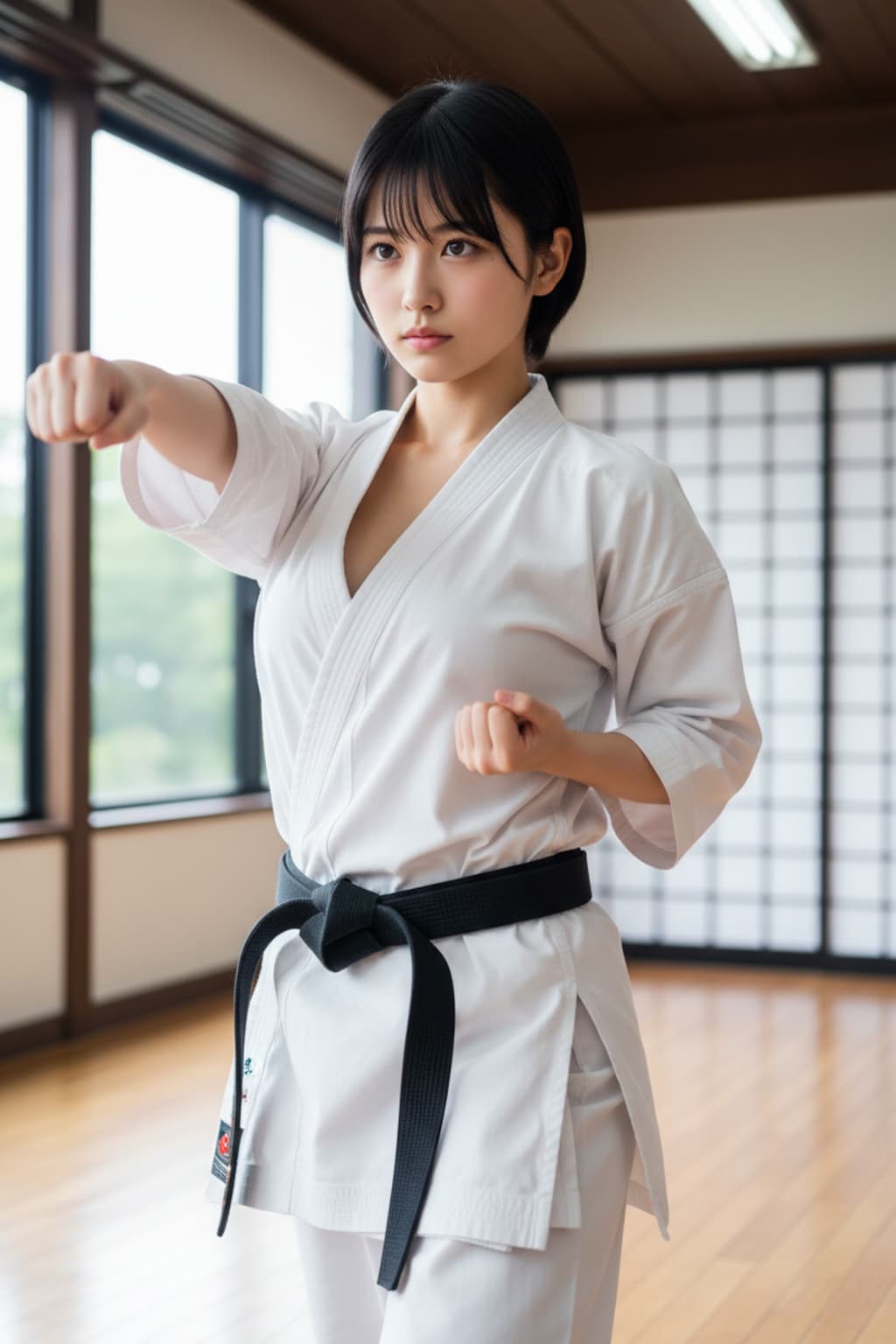 空手女子