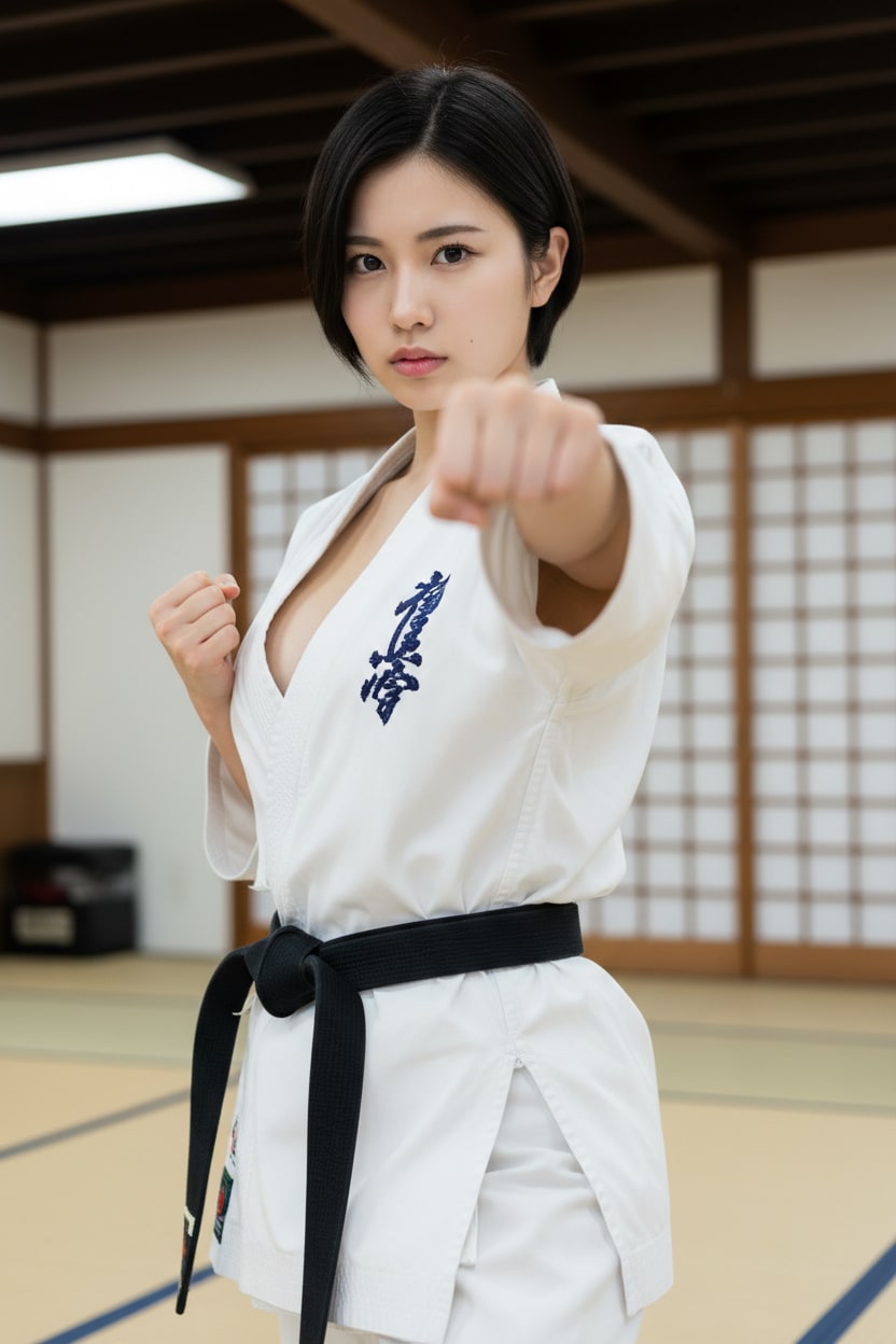 空手女子