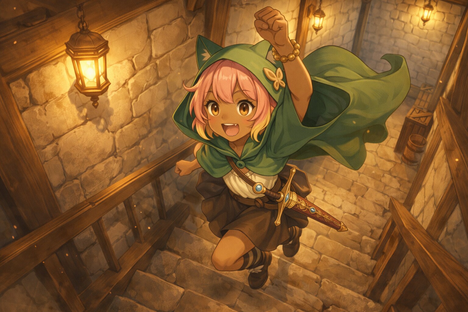 ミナちゃんのハイテンションダッシュ | の人気AIイラスト・グラビア