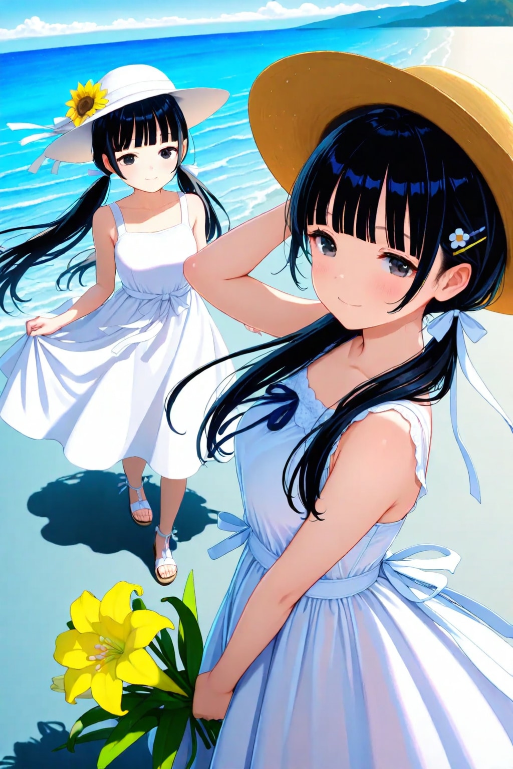 2人出ちゃった次女ちゃん🌕✨
