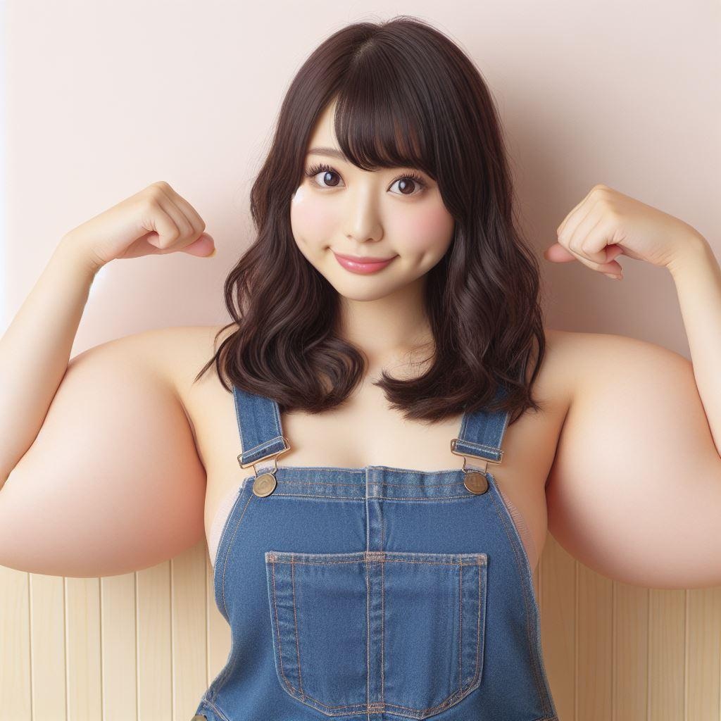己の二の腕女子💪