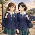 香川の女子高生 2枚目