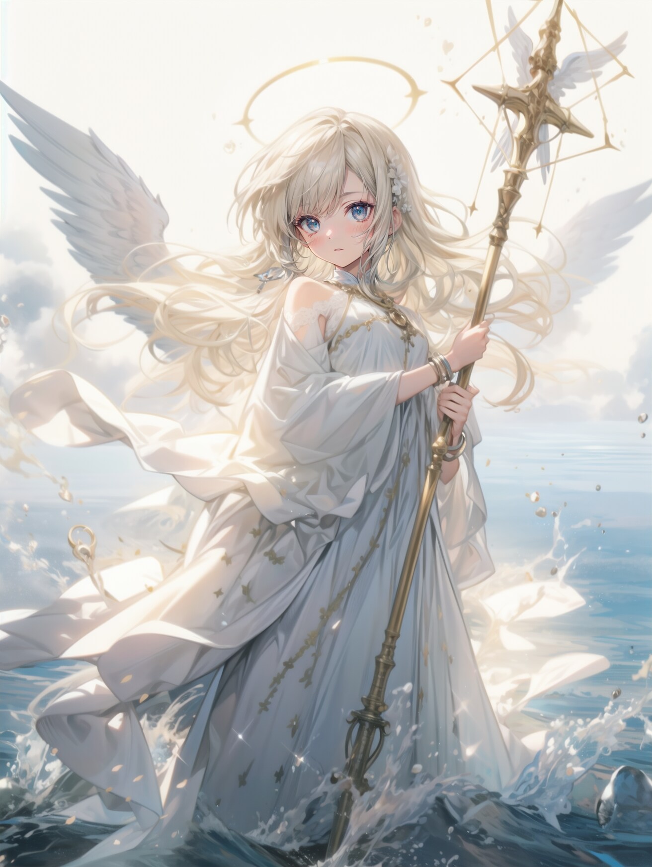 祝福の天使 | の人気AIイラスト・グラビア