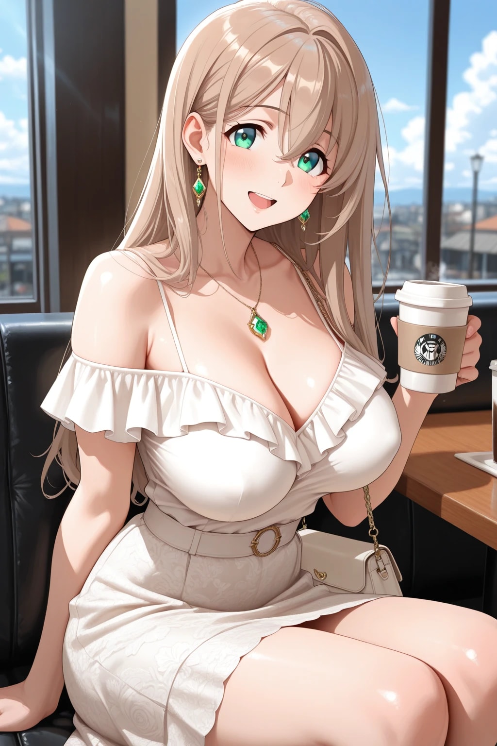 カフェで一息