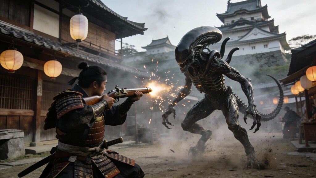 Samurai vs. Aliens