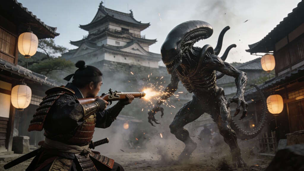 Samurai vs. Aliens