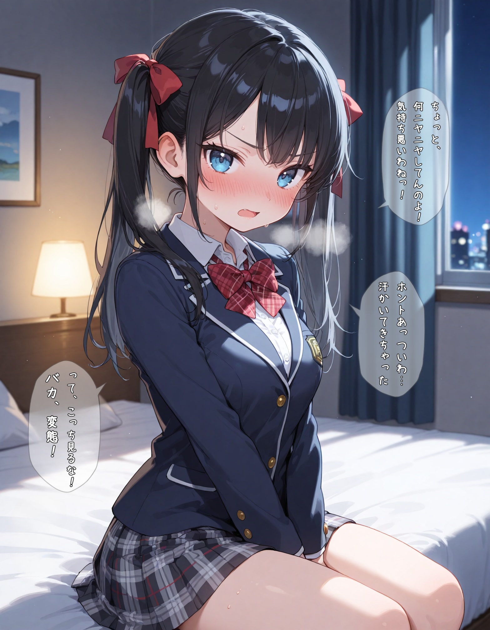 バレンタインのツンデレ少女2