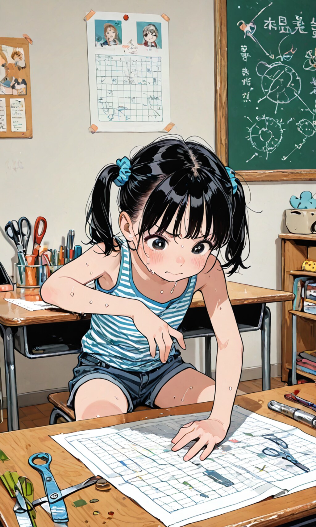 図画工作の宿題