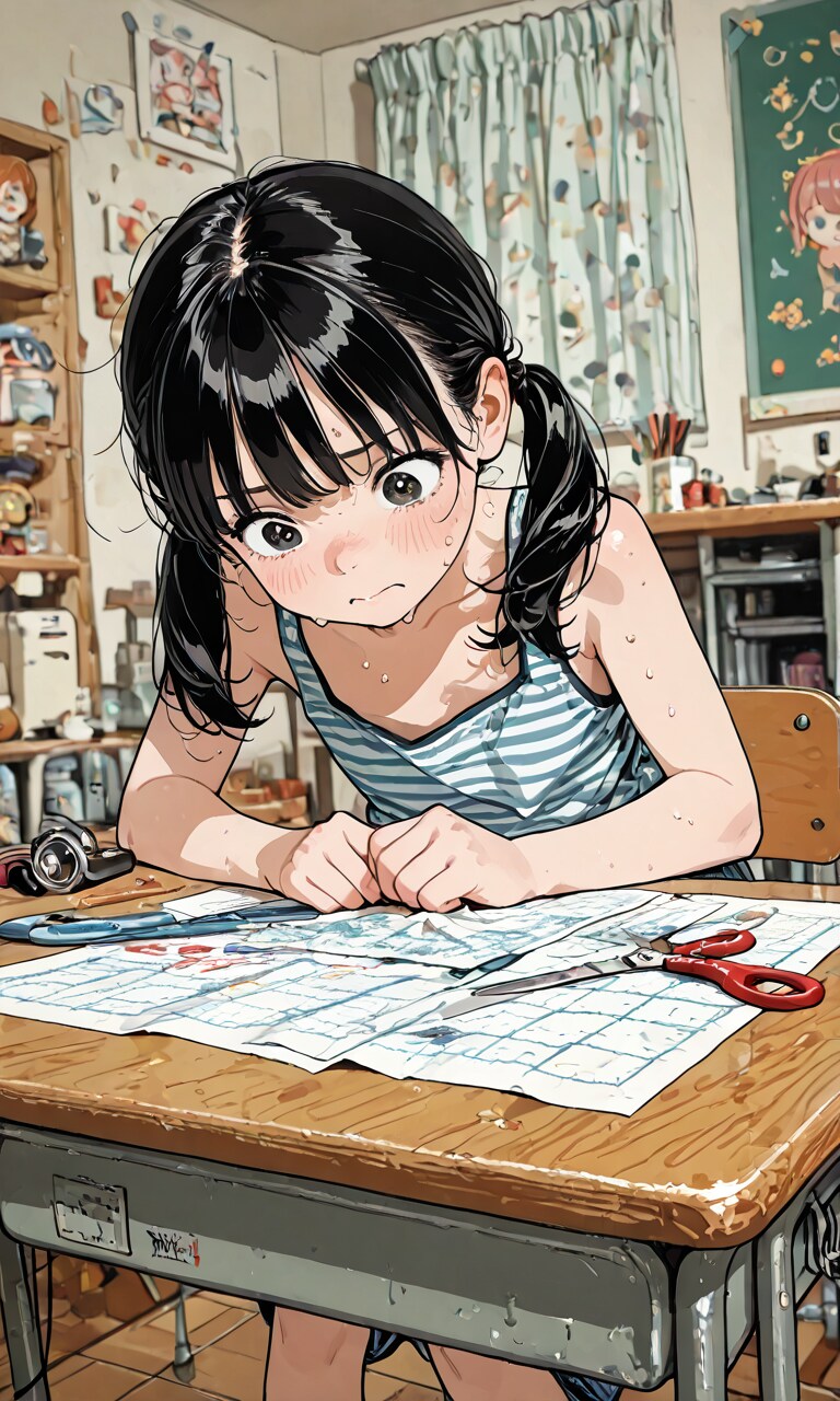 図画工作の宿題 | の人気AIイラスト・グラビア