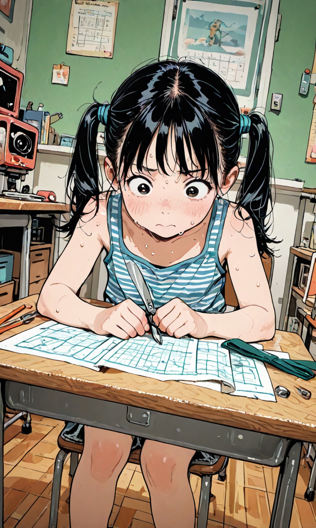 図画工作の宿題