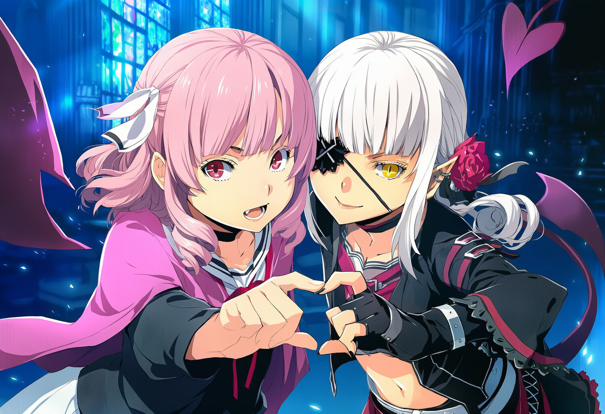【FA御礼】末子ちゃんと吸血鬼ちゃん