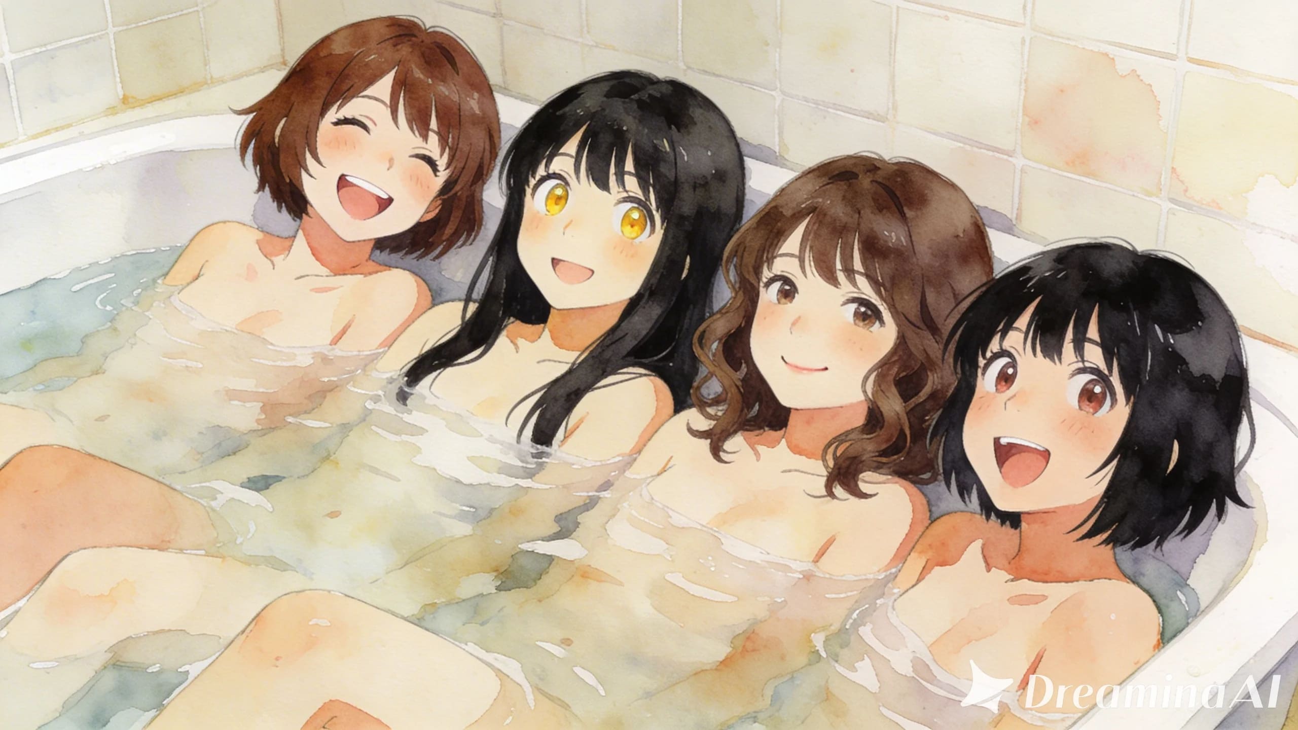 仲良くお風呂🛁