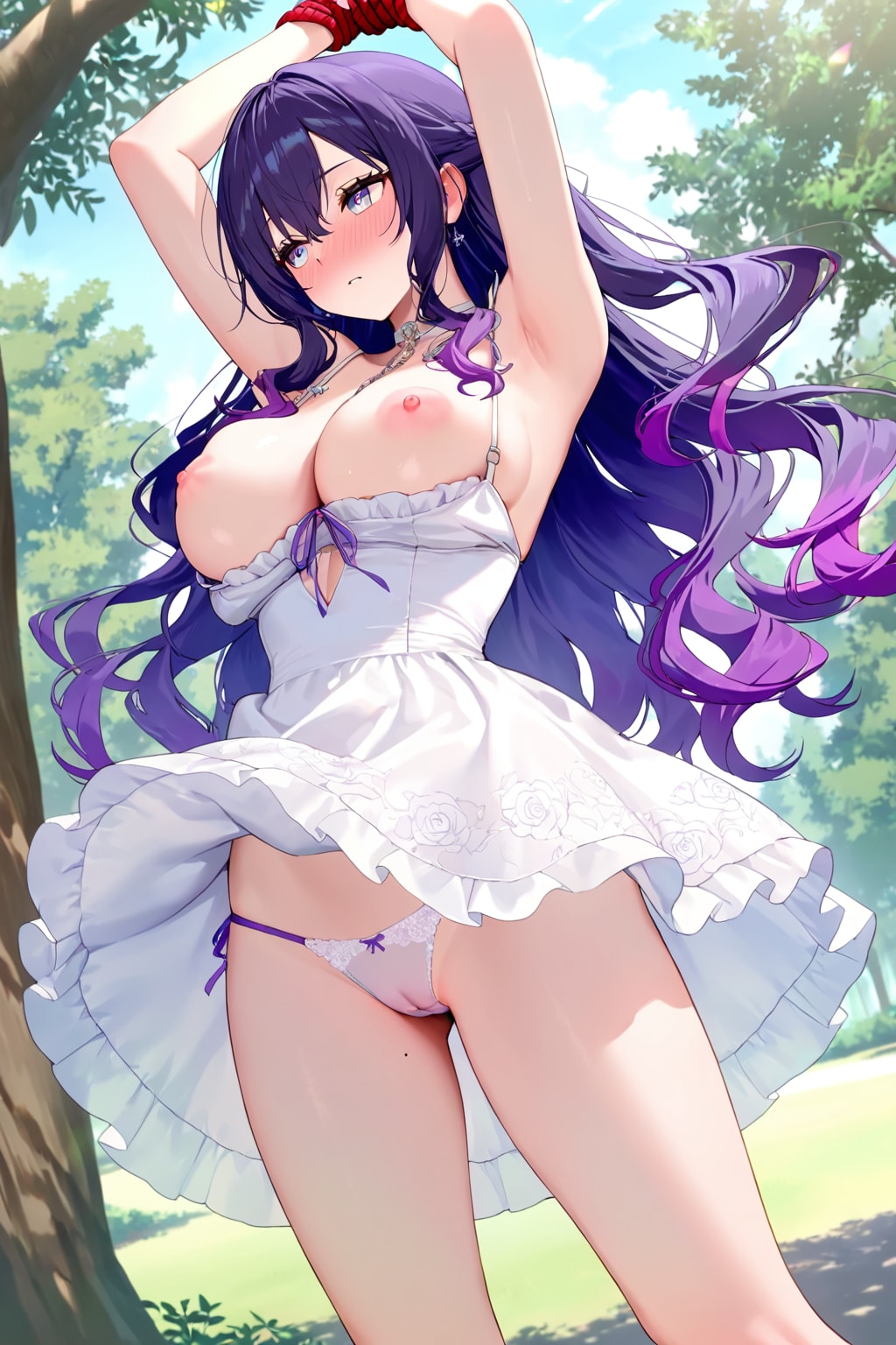 ライラックちゃん捕まえました