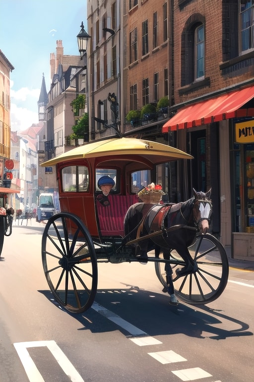 馬車のなかで | の人気AIイラスト・グラビア