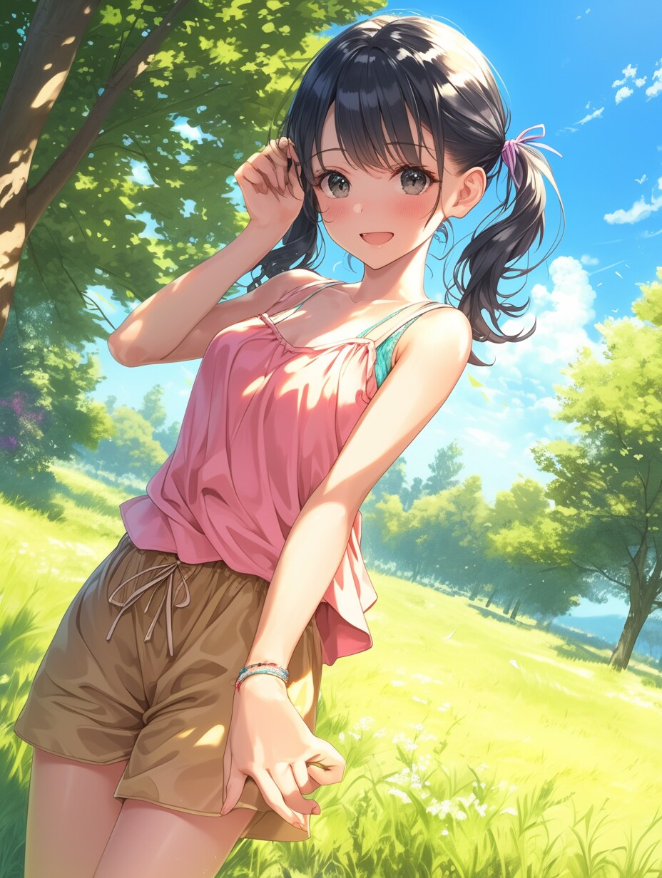 キャミソール女子06 | の人気AIイラスト・グラビア