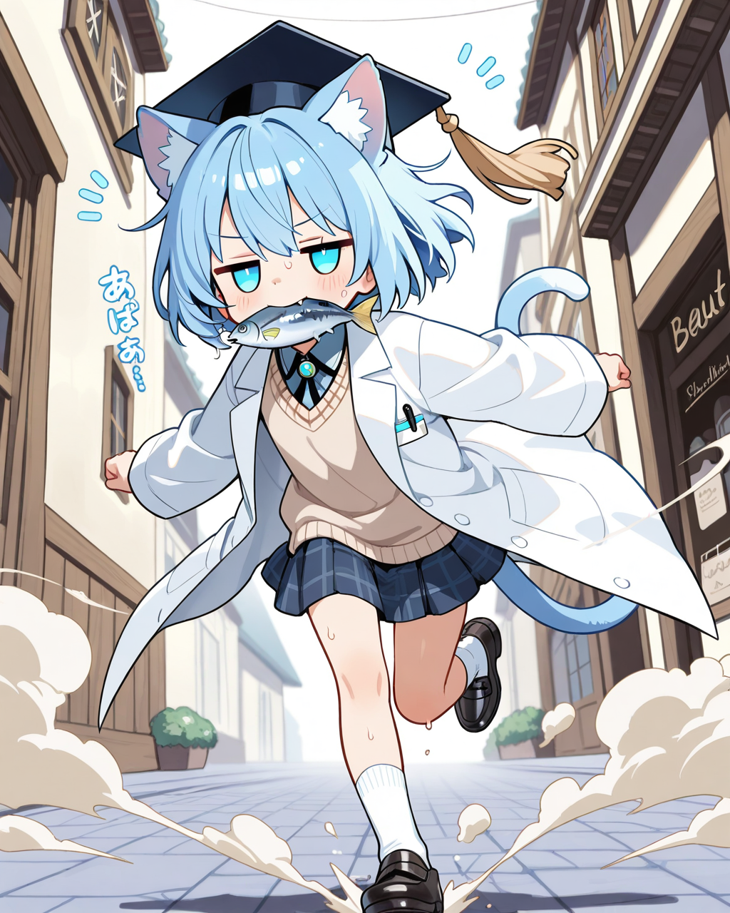 学者でもねこはねこ😅 | の人気AIイラスト・グラビア