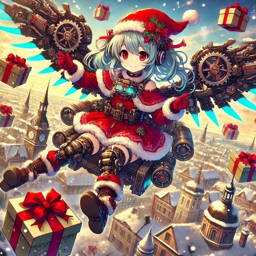 よい子の家の煙突をロックオン‼️プレゼント一斉発射‼️ | の人気AIイラスト・グラビア