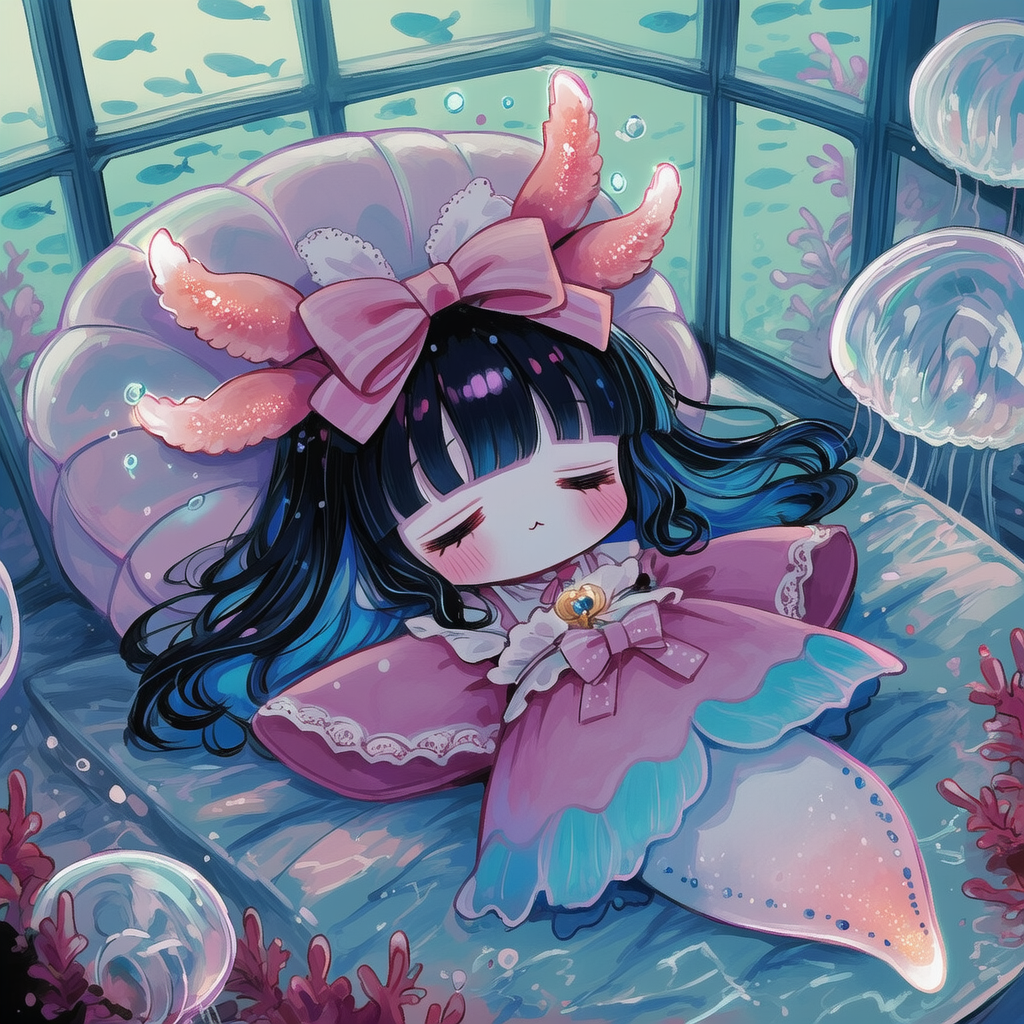 ウミウシは寝ていたい