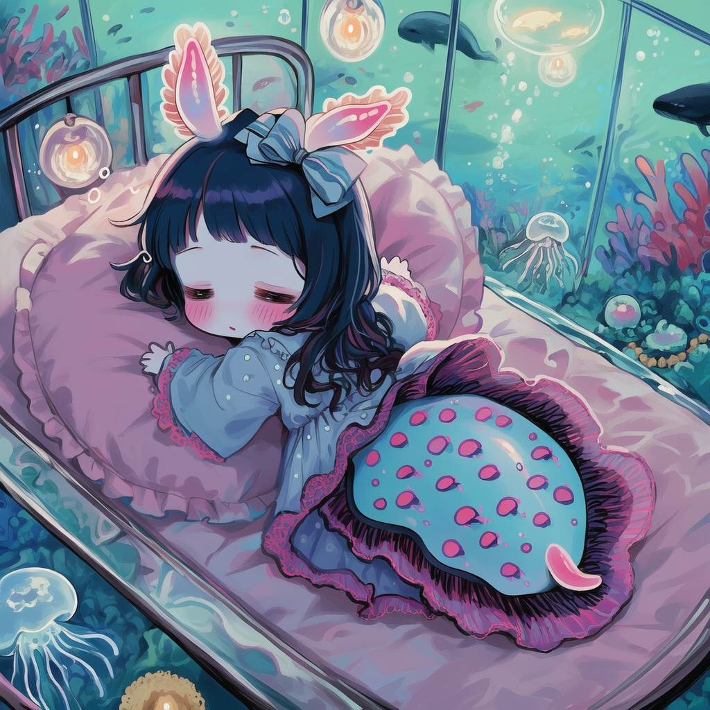 ウミウシは寝ていたい