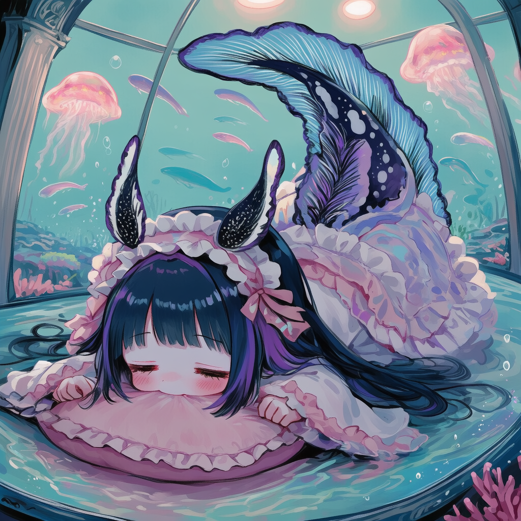 ウミウシは寝ていたい | の人気AIイラスト・グラビア