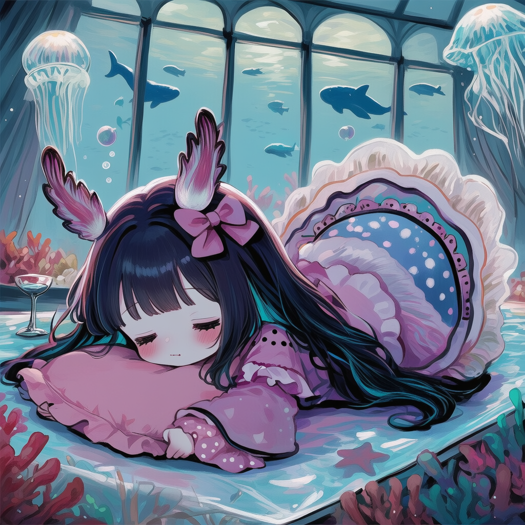 ウミウシは寝ていたい