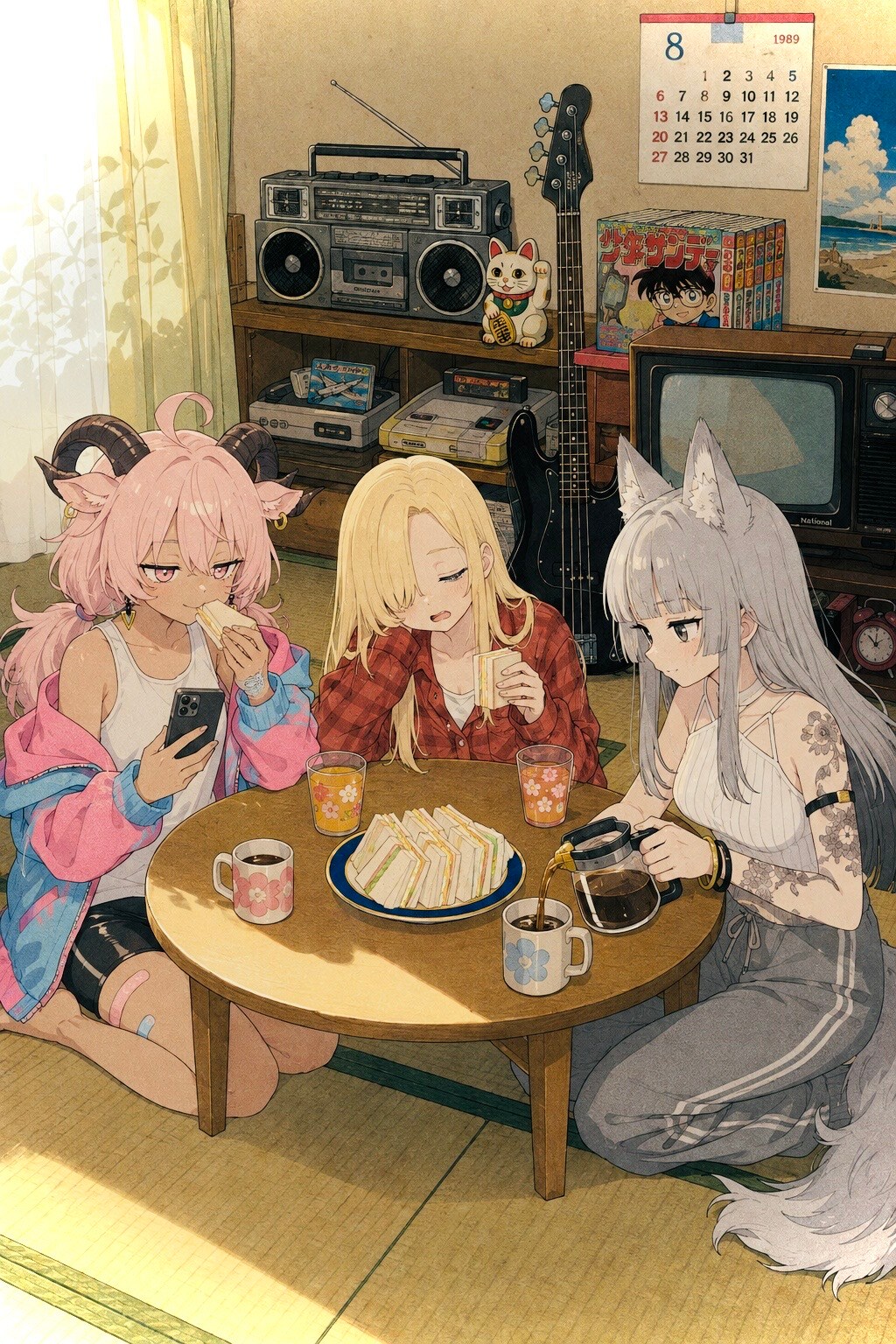 お皿いただきました✌️ | の人気AIイラスト・グラビア