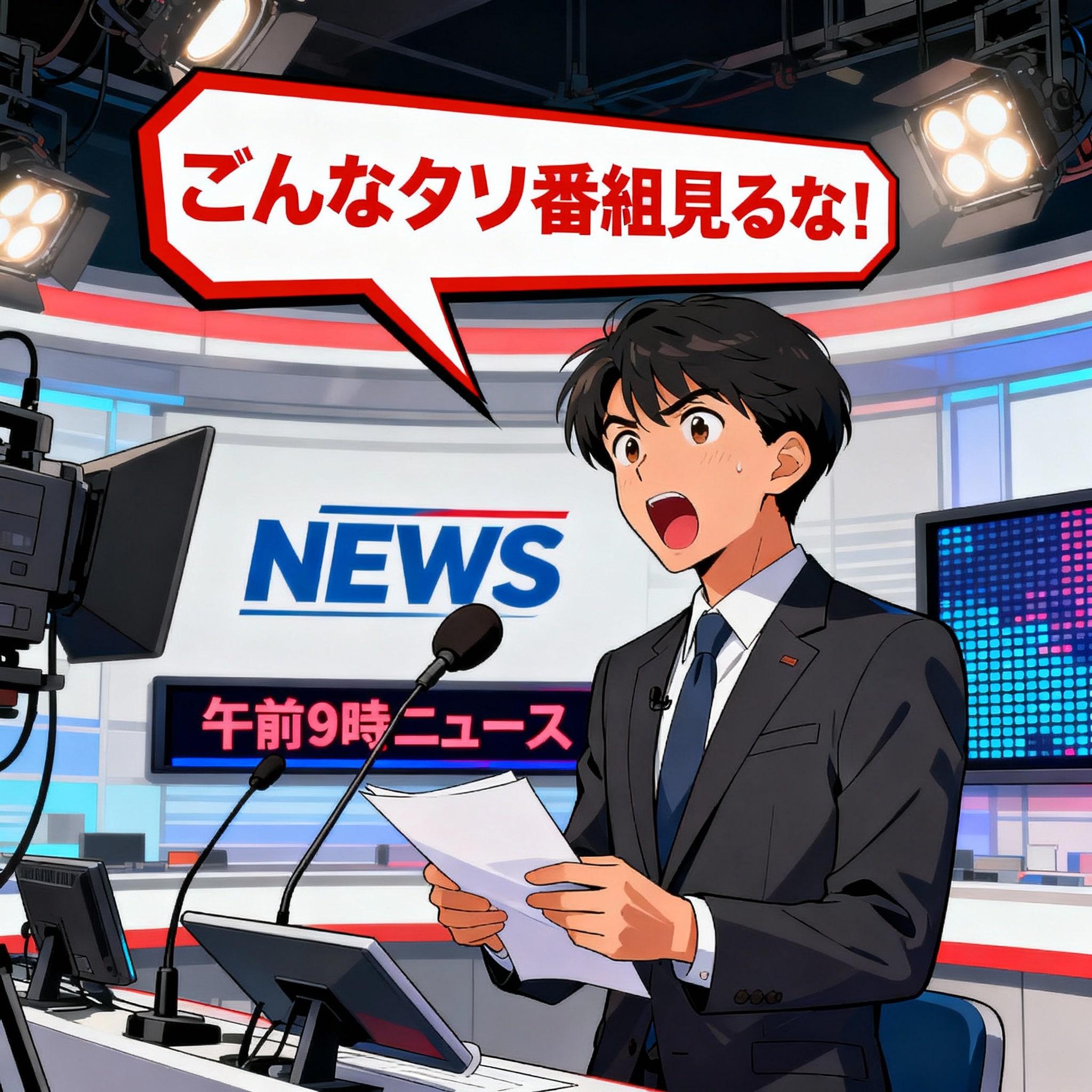 ニュース番組で不適切な発言 | の人気AIイラスト・グラビア