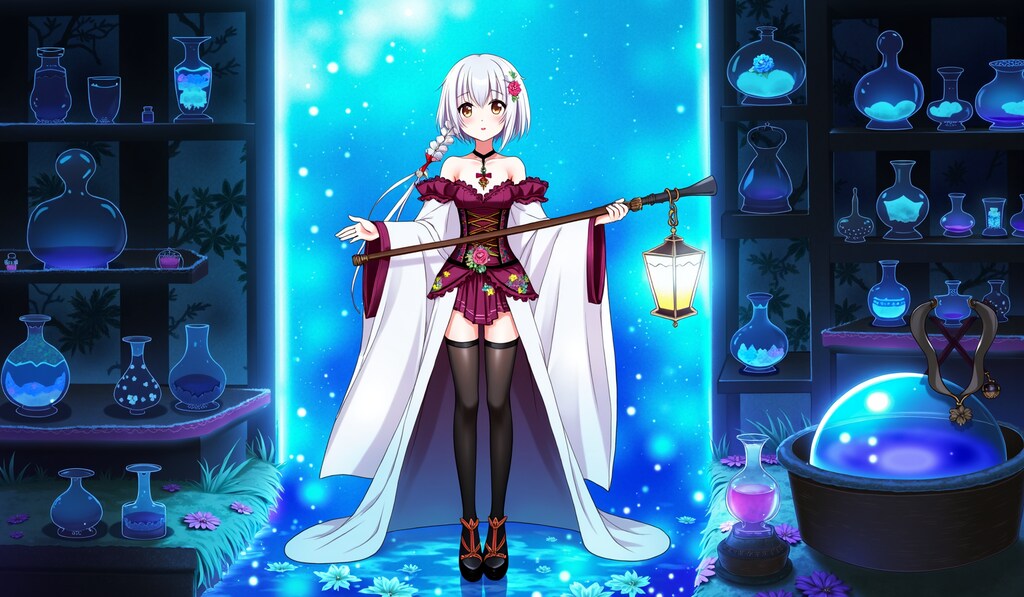 錬金術見習いの少女